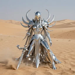 “Chromium Valhalla of the sin brazen silver desert”