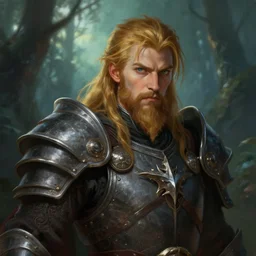 dungeons and dragons warrior chief character closeup portrait, dramatic light, forest background, 2 0 0 mm focal length, painted by stanley lau, painted by greg rutkowski, painted by stanley artgerm, digital art, trending on artstation