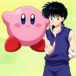kirby as girl, yusuke murata,