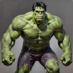 ultra realistic portrait painting of tom selleck as hulk, art by frank frazetta, 4 k, ultra realistic, highly detailed, epic lighting
