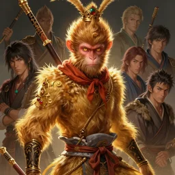 anubis as sun wukong the monkey king by stanley artgerm lau wlop rossdraws james jean andrei riabovitchev marc _ simonetti and sakimichan tranding on artstation