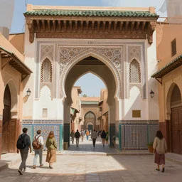 marrakech streets, ornate, detailed, digital painting, artstation, concept art, smooth lighting, sharp focus, illustration, art by greg rutkowski and alphonse mucha, artgerm and alena aenami