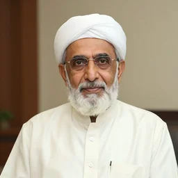 portrait of dr israr ahmed, pakistani philosopher