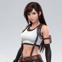 Madelaine Petsch as Tifa Lockhart, trending on twitter