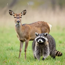“Deer mixed with a Raccoon”
