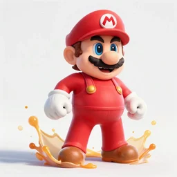 splash art of super mario as a league of legends champion, riot games, digital art, dynamic