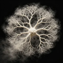 transition of dust evolving into complex neural networks. stunning, award - winning masterpiece, provia, velvia