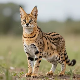 cross between an oriole and a serval, high quality, 4k, 8k, trending on Artstation,