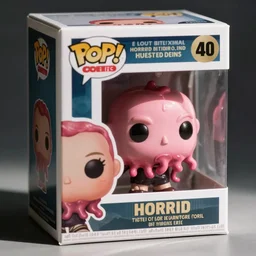 horrid little pink blob of wriggling flesh funko pop still sealed in box, ebay listing