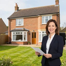 an estate agent listing photo for a 5 bedroom detached house in the UK