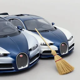 A crossover between a Bugatti and a broomstick