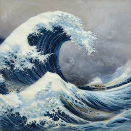 giant wave at shipstern's bluff ; hyper - realistic quality photograph, by clark little, dragon wave, fine fantasy oil painting by wayne reynolds