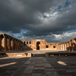 the arctic circle in pompei