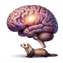 Expanding galaxy brain ferret