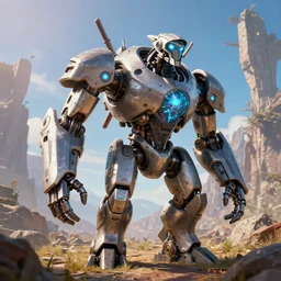 snapmaw machine mecanical creature robot of horizon forbidden west horizon zero dawn bioluminiscence global illumination ray tracing hdr fanart arstation by ian pesty and alena aenami artworks in 4 k