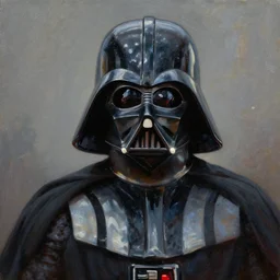 beautiful oil painting of Darth Vader by Craig Mullins; extraordinary masterpiece!!!!