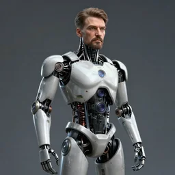 photo of cybernetic cyborg Stalin