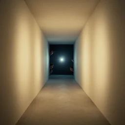noisy color photograph of a liminal space in the style of MC Escher, hallways, minimalist, oddly familiar, cinematic, dramatic lighting, soft vintage glow, floating liquid, stretching to walls, supernova inside facility, scared faces emerging from darkness