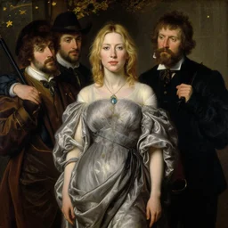 a beautiful painting of cate blanchett by john everett millais and dante gabriel rossetti and john collier and john william waterhouse, preraphaelite, detailed, trending on artstation, hd, masterpiece