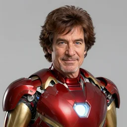 Bob Ross is Iron Man, hyperdetailed, artstation, cgsociety, 8k