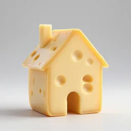House made of cheese