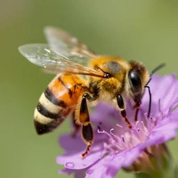 a bee as a beekeeper