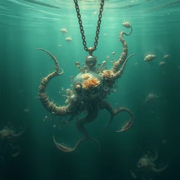 creature infusion cinematic digitalart image image, submerged surrealism parfait luscious digitalart contemporaryart contemporaryart, kaur contemporaryart fractal image submerged [... ], infusion natgeo fractal apocalyptic illustration, necklace groundwater venetian cinematic collage digitalart