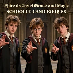 sharp, highly detailed, from a 2 0 1 9 sci fi color movie, set in 1 8 7 0 in an alternate universe, mid distant shot of three students practicing magic, at the'school of science and magic ', 1 8 7 0 s era clothing, good lighting, in focus, detailed eyes and faces, live action, award winning lighting, award winning photography