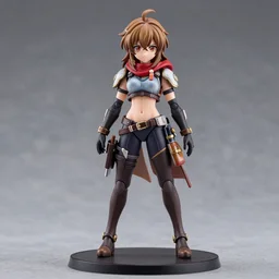 destiny commander zavala, an anime nendoroid of commander zavala, figurine, detailed product photo