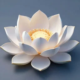 fractal lotus flower, cinematic lighting, 3d render, artstation
