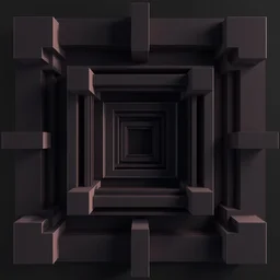 constructivism art made of rectangle tetris, octane render, trending on artstation