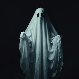 photograph of a real ghost in the dark