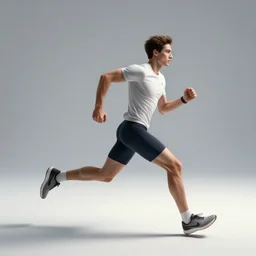 man running at the speed of the light, hd, photo, award winning