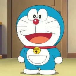 doraemon as a muppet.