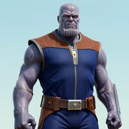 a very high resolution image from a new movie. thanos, photorealistic, photography, directed by wes anderson