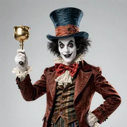 the mad hatter by michael kutsche, tim burton, cg, trending on artstation