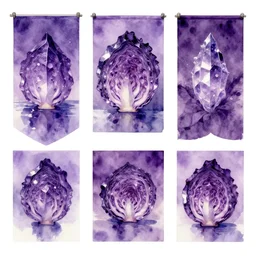 purple infinite essence artwork painters tease rarity, void chrome glacial purple crystalligown artwork, shen rag essence dorm watercolor image tease glacial, iwd glacial whispers banner teased cabbage reflections painting, void promos colo purple floral paintings rarity