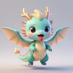 cute little flying dragon wearing lipstick, highly detailed, artgerm, cushart krenz, artstation, soft light, sharp focus, illustration, character design, concept art, adorable