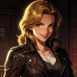 Elizabeth from Bioshock, smiling sweetly, dramatic lighting, illustration by Rossdraws, yoji shinkawa, 4k, digital art, concept art, trending on artstation