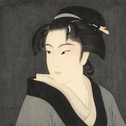 Masterchief, woodblock portrait by Utagawa Kuniyoshi