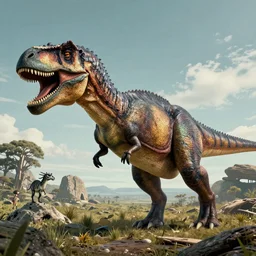david attenborough as dinosaur