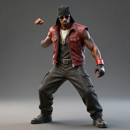 snoop dogg as flash in mortal kombat, character, videogame render, 4 k, artstation