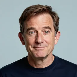 A beautiful portrait of robin williams with extralong giant forehead looking expecting plush toy, digital art by Eugene de Blaas and Ross Tran, vibrant color scheme, highly detailed, in the style of romanticism, cinematic, artstation, Greg rutkowski