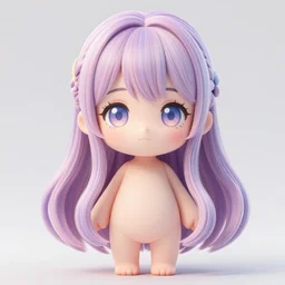 the most beautiful cute anime girl full body shot with highly detailed eyes, professional 3 d visualisation in pastel colours, by wlop, intricate linework, trending on artstation, unreal engine 5 highly rendered