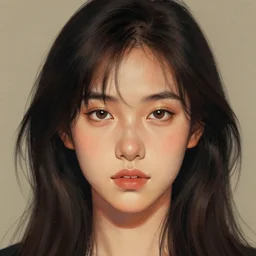 portrait, art by loish