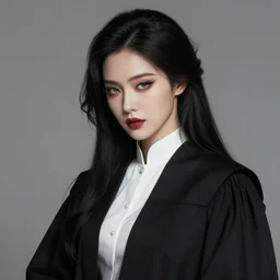 the portrait of the lawful evil sorceress lawyer as an absurdly beautiful, jaded, elegant, sophisticated, woman, an ultrafine hyperdetailed illustration by kim jung gi, irakli nadar, intricate linework, bright colors, octopath traveler, final fantasy, unreal engine 5 highly rendered, global illumination, radiant light, detailed and intricate environment