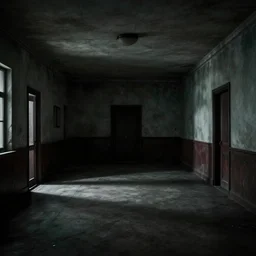 an empty liminal space, eerie and unsettling, ( the backrooms ), dramatic lighting, smooth, sharp focus, 8 5 mm lens, dof, detailed, intricate