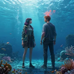 by dave melvin and al drozd, visually stunning, cinematic, ultra realistic, hyper realism, 1 2 k, epic, octane render, unreal engine, vfx, maya, aquatic : ♥🌊