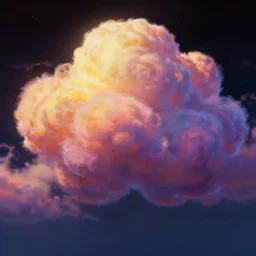 puffy chrome clouds, james jean style, claymation style, colourful, volumetric light,, dramatic light, analogue photo, vfx art, digital painting, digital illustration, unreal engine render,