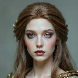 mcro head shot of female fantasy art by lois van baarle